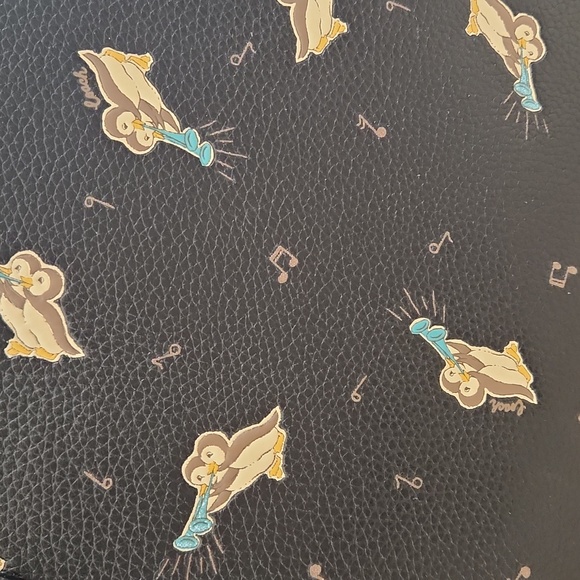 NWOT Coach Large Musical Penguin Leather Tote π§πΊπΆ - Picture 3 of 16